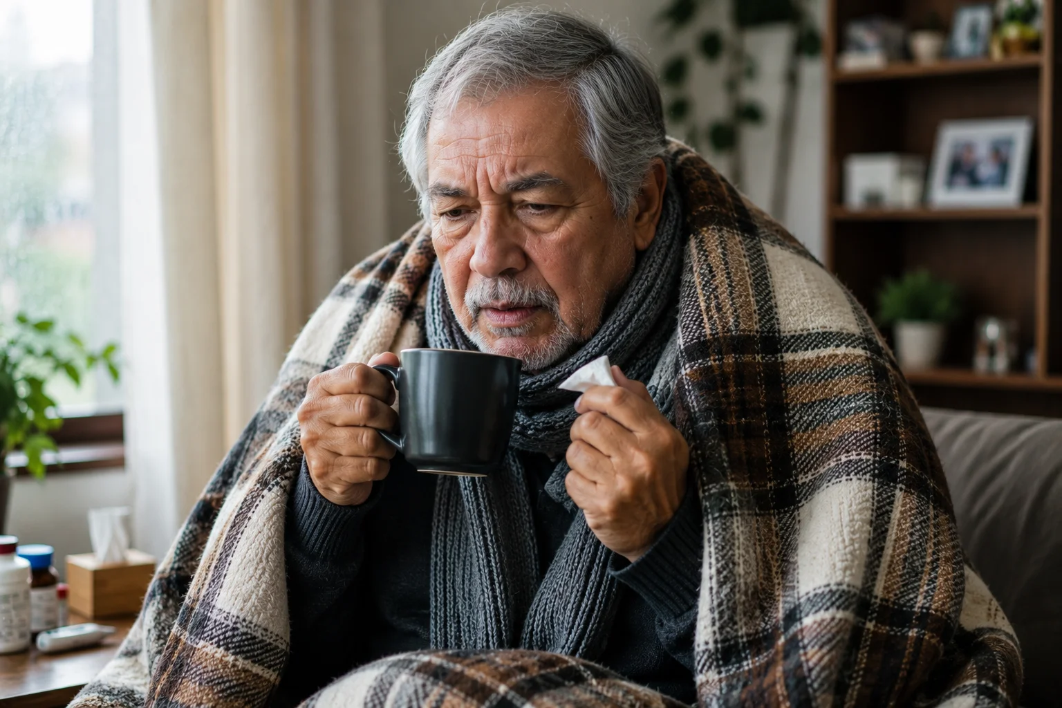 Gripe no inverno após os 60: é grave, como se proteger
