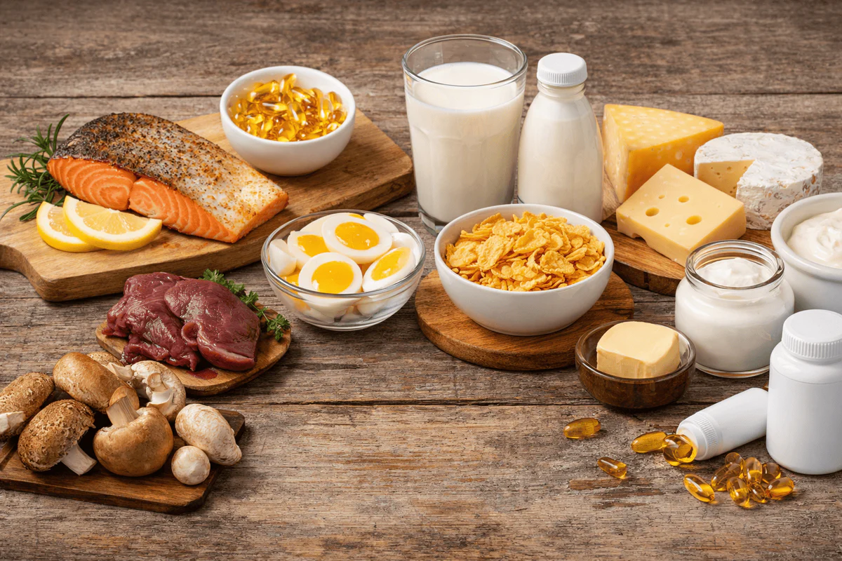 Alimentos com Vitamina D