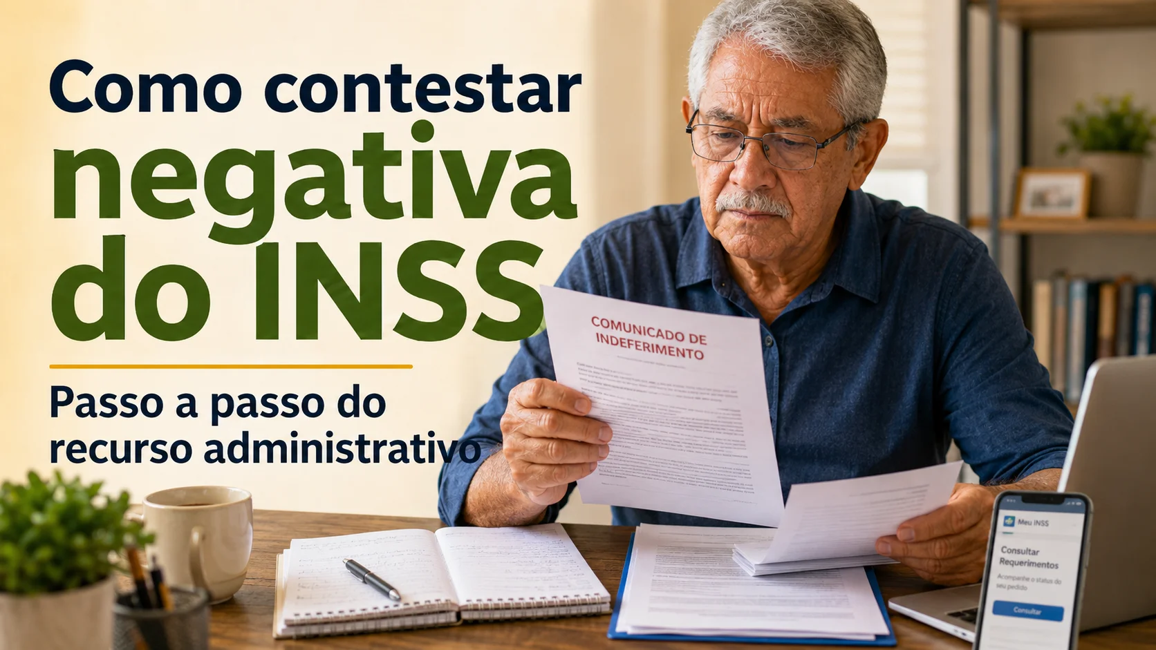 INSS negou seu benefício? Veja como recorrer em 2026